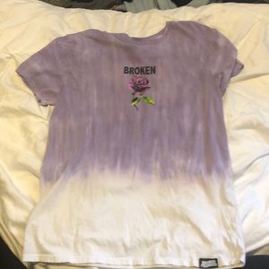 Broken Promises Purple Tee Shirt
